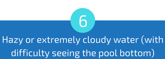 hazy or extremely cloudy water troubleshooting pools guide 25 most common pool water problems